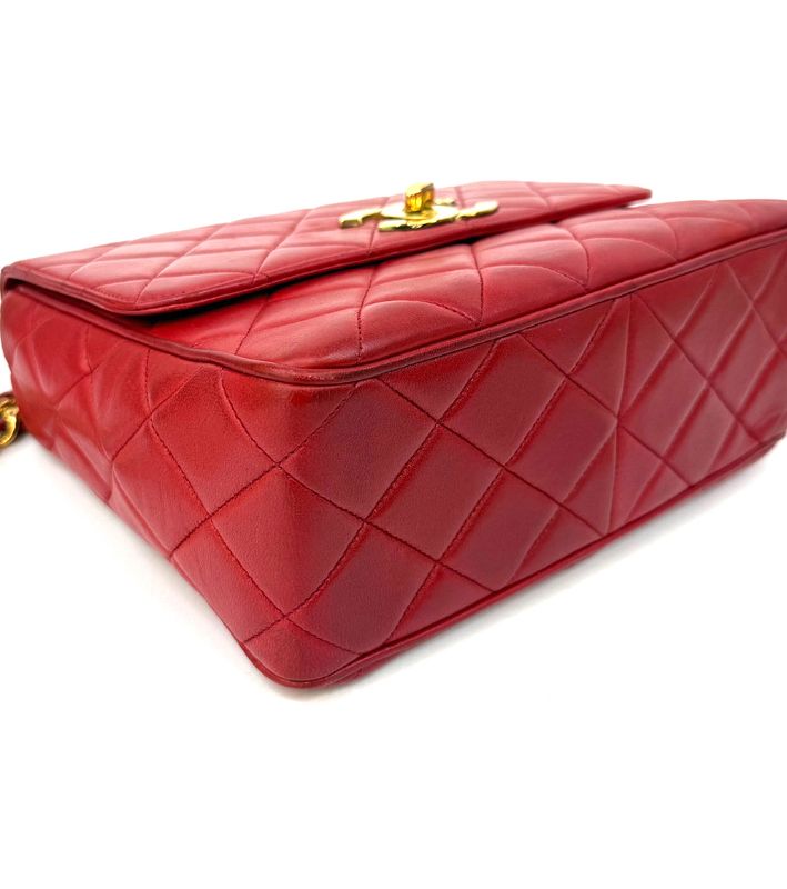 Chanel Red Big CC Crossbody Bag