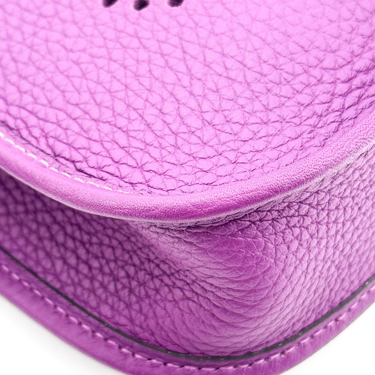 Hermès Evelyne 16 Mini TPM Clemence Purple Silver Hardware
