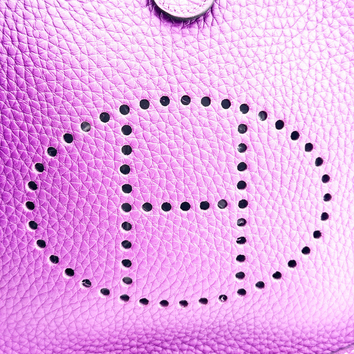 Hermès Evelyne 16 Mini TPM Clemence Purple Silver Hardware