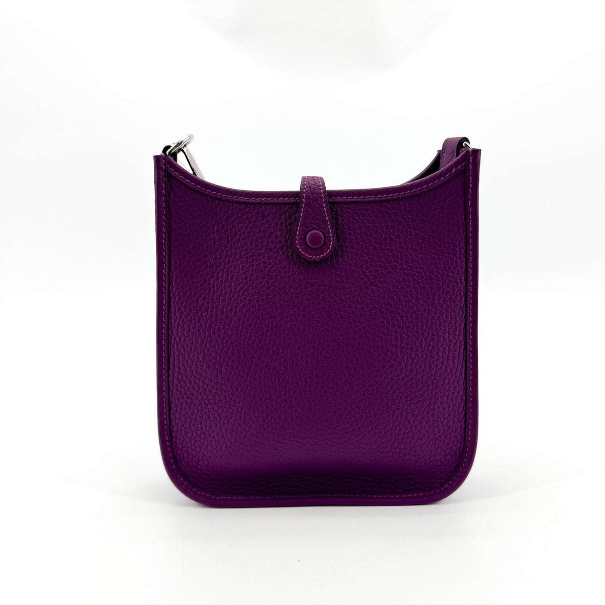 Hermès Evelyne 16 Mini TPM Clemence Purple Silver Hardware