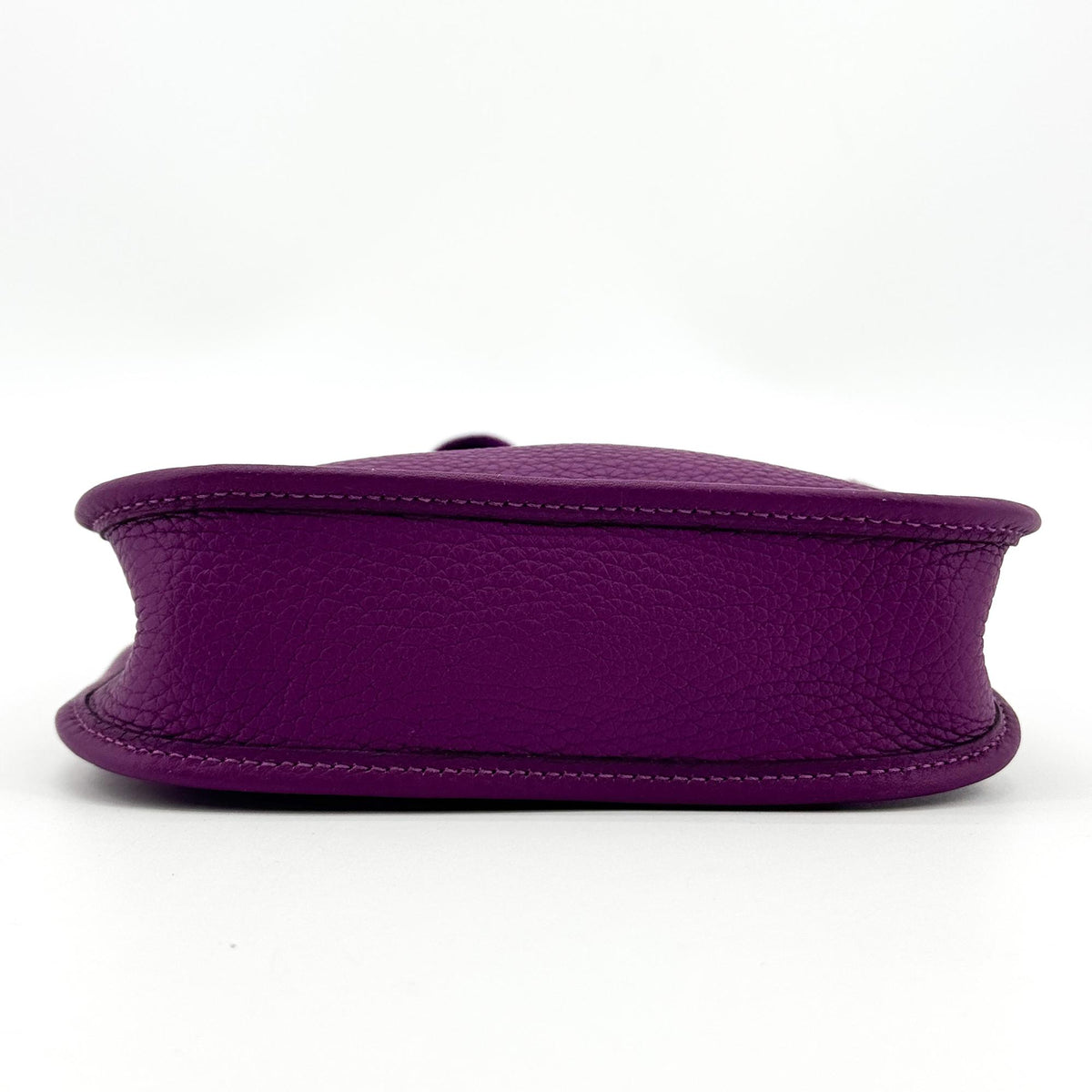 Hermès Evelyne 16 Mini TPM Clemence Purple Silver Hardware