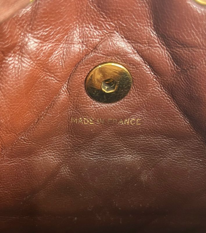 Chanel Brown Lambskin Dumas Backpack