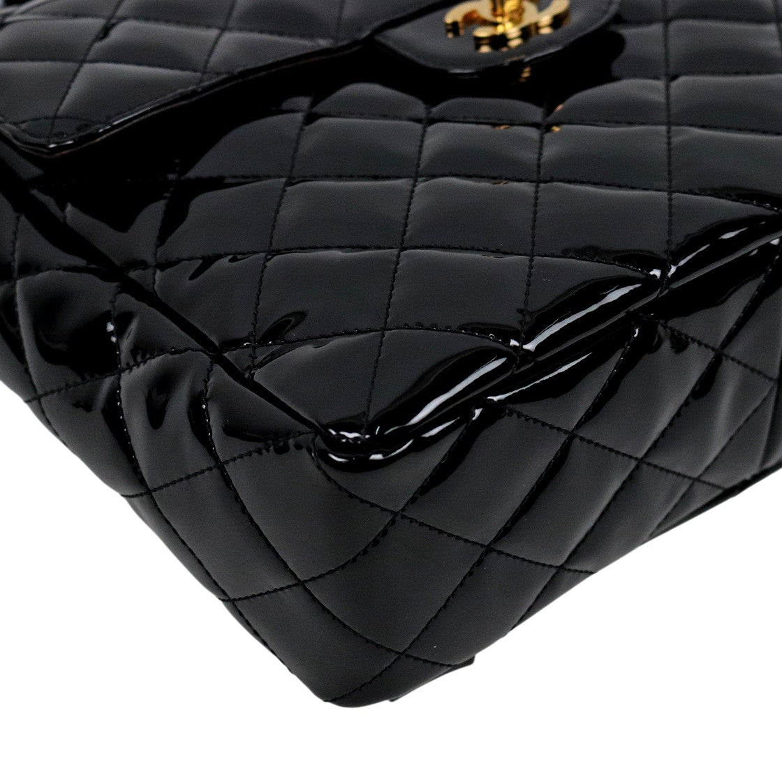 Chanel Black Faden Backpack