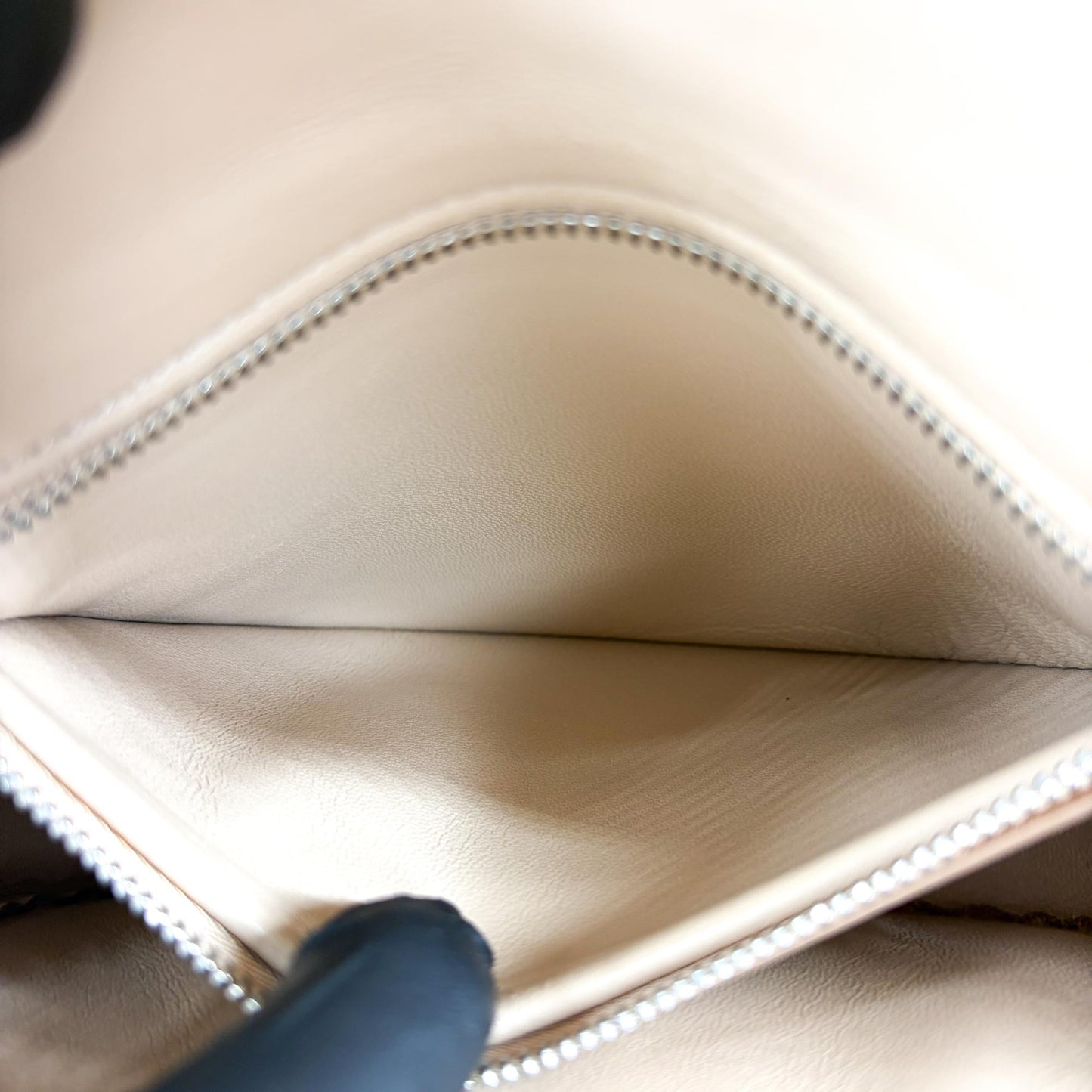 Celine Trotter Shoulder Bag Small Beige