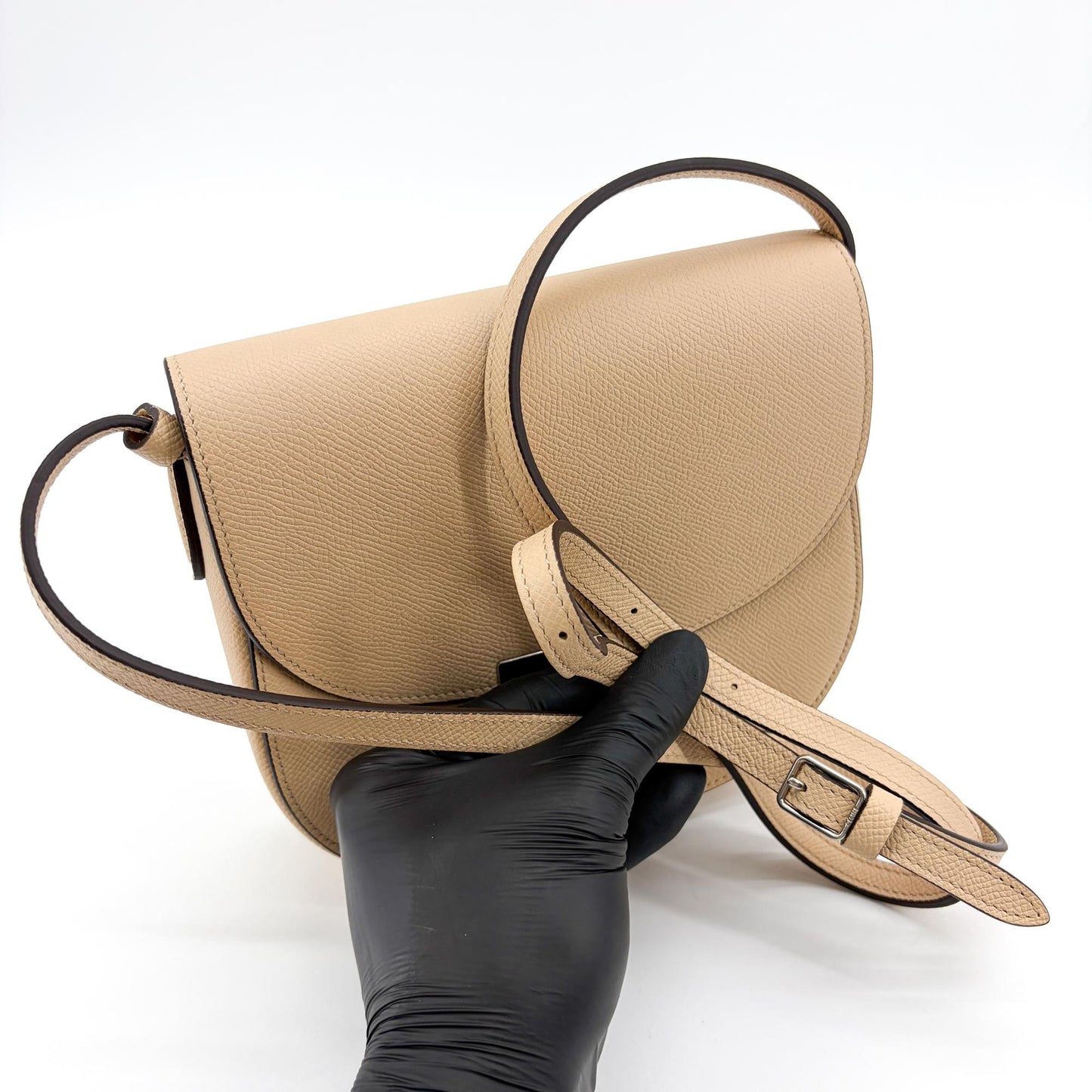 Celine Trotter Shoulder Bag Small Beige