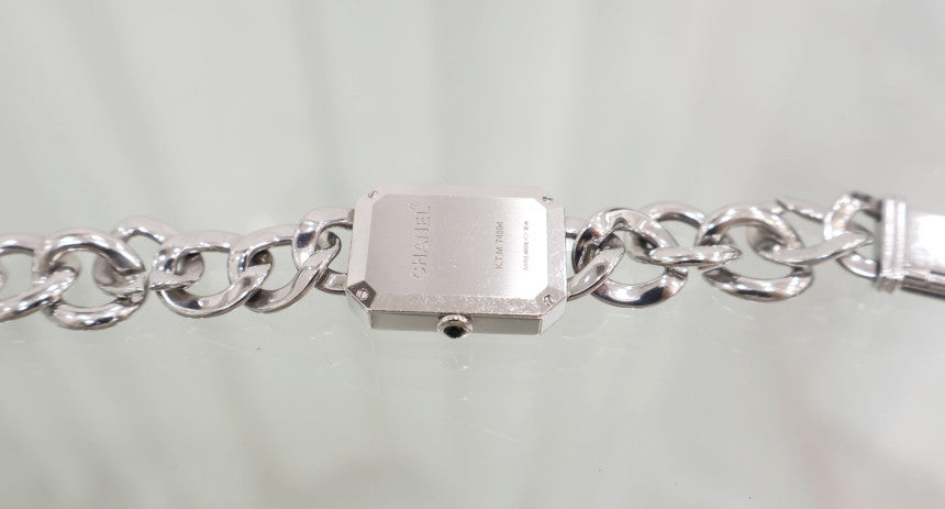 Premiere Gourmette Quartz Chain Watch Silver H3250