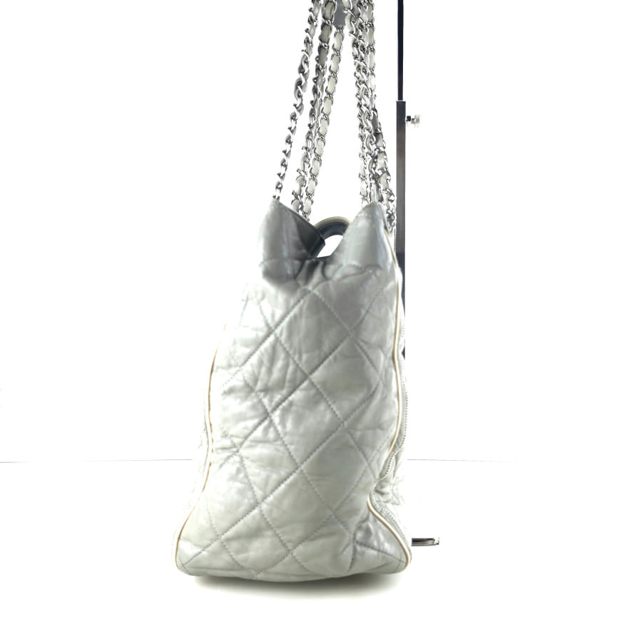 2.55 East West Quilted Chain Shoulder Bag A37696