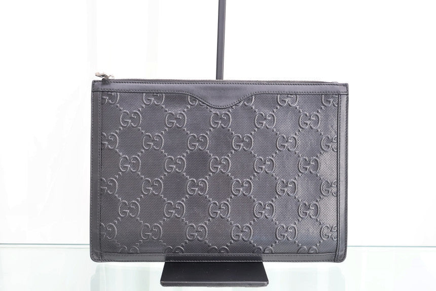 GG Embossed Pouch Clutch 646449 Department Store Product