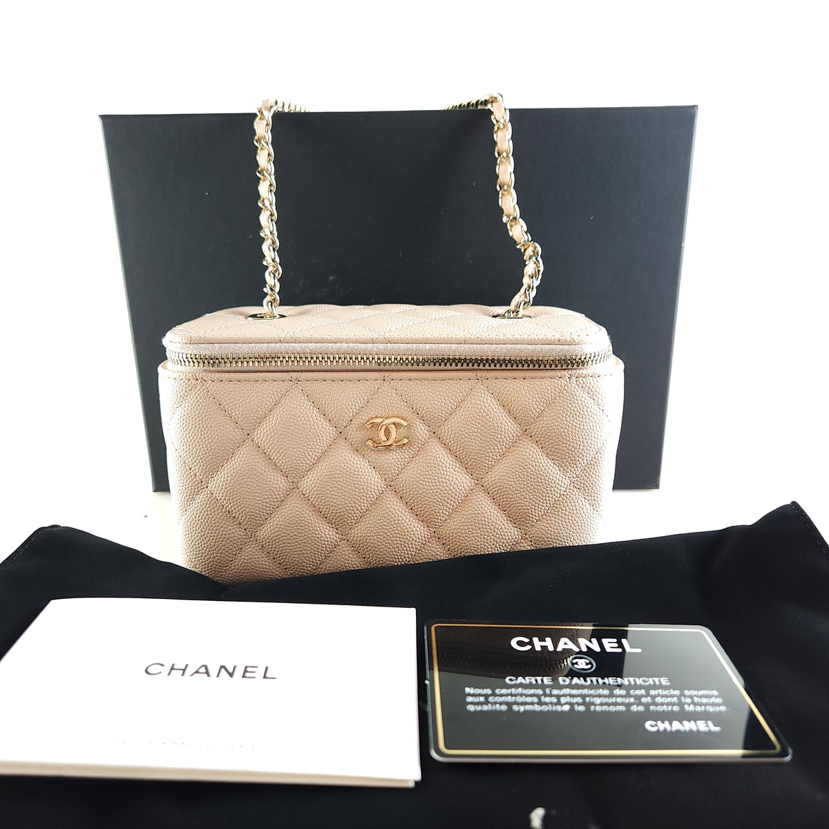 Small Classic Chain Cosmetic Case Rectangular Crossbody Bag AP1341