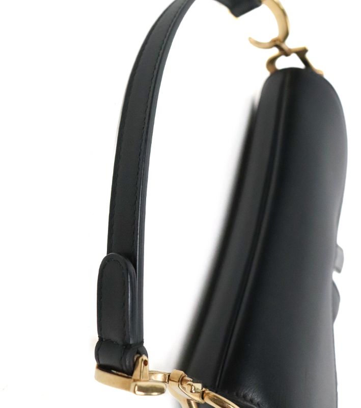 Dior Mini Black Saddle Shoulder Bag