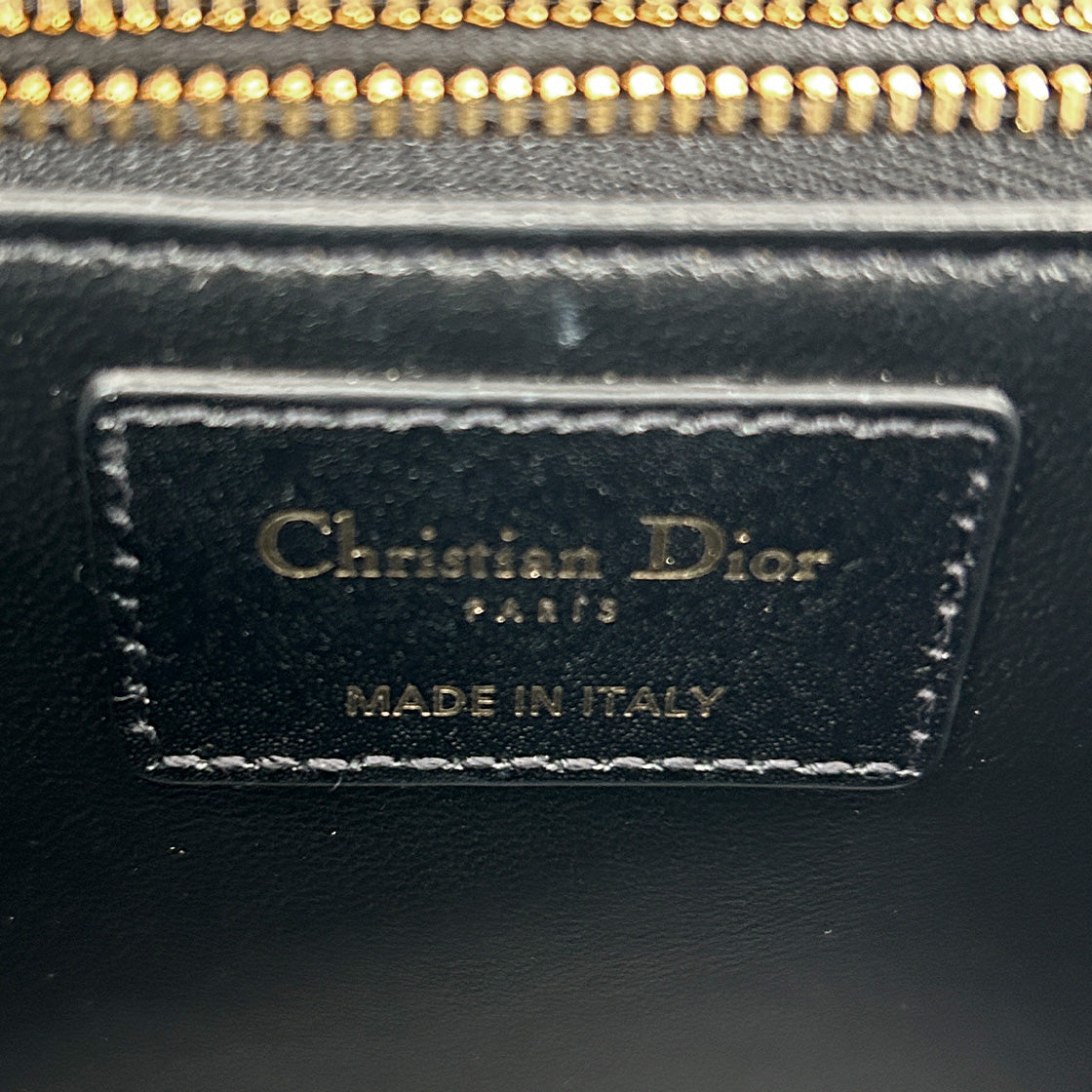 Dior Black 30 Montaigne Box Shoulder Bag
