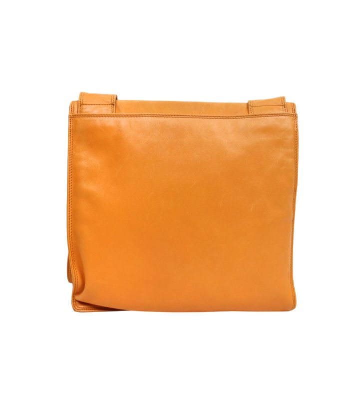 Chanel Brown CC Flap Crossbody Bag