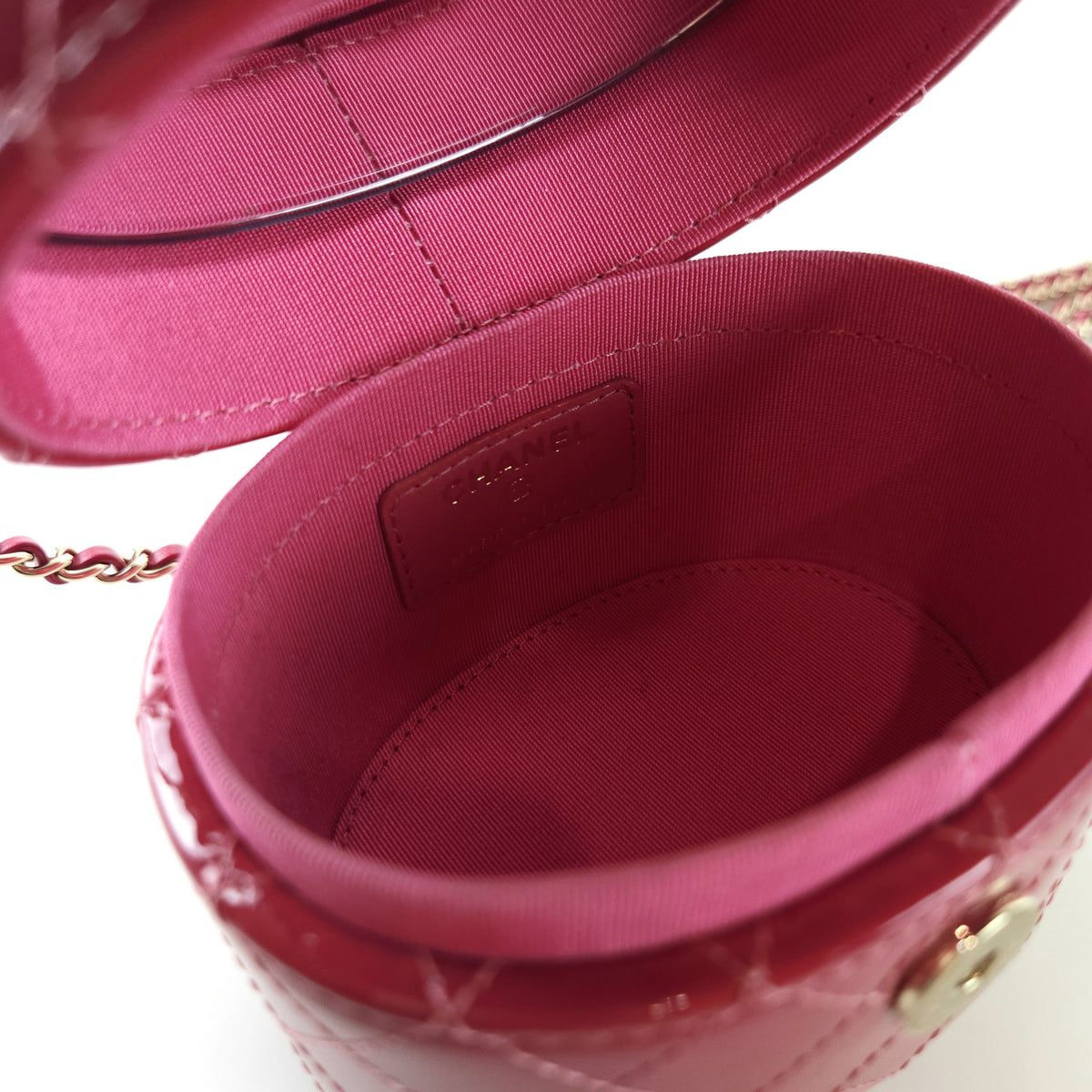 Mini Patent Cosmetic Case Crossbody Bag AP1573