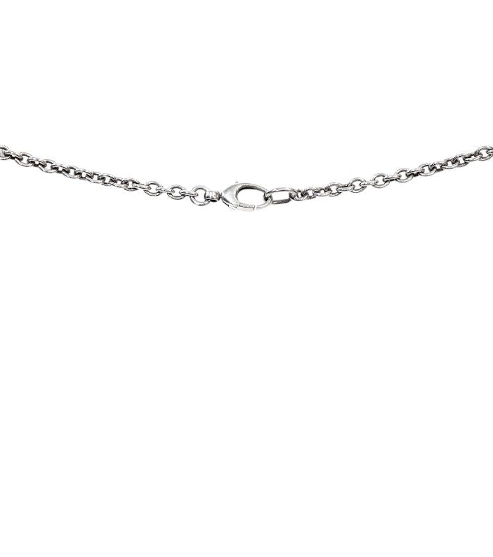 Gucci Interlocking G Silver Necklace
