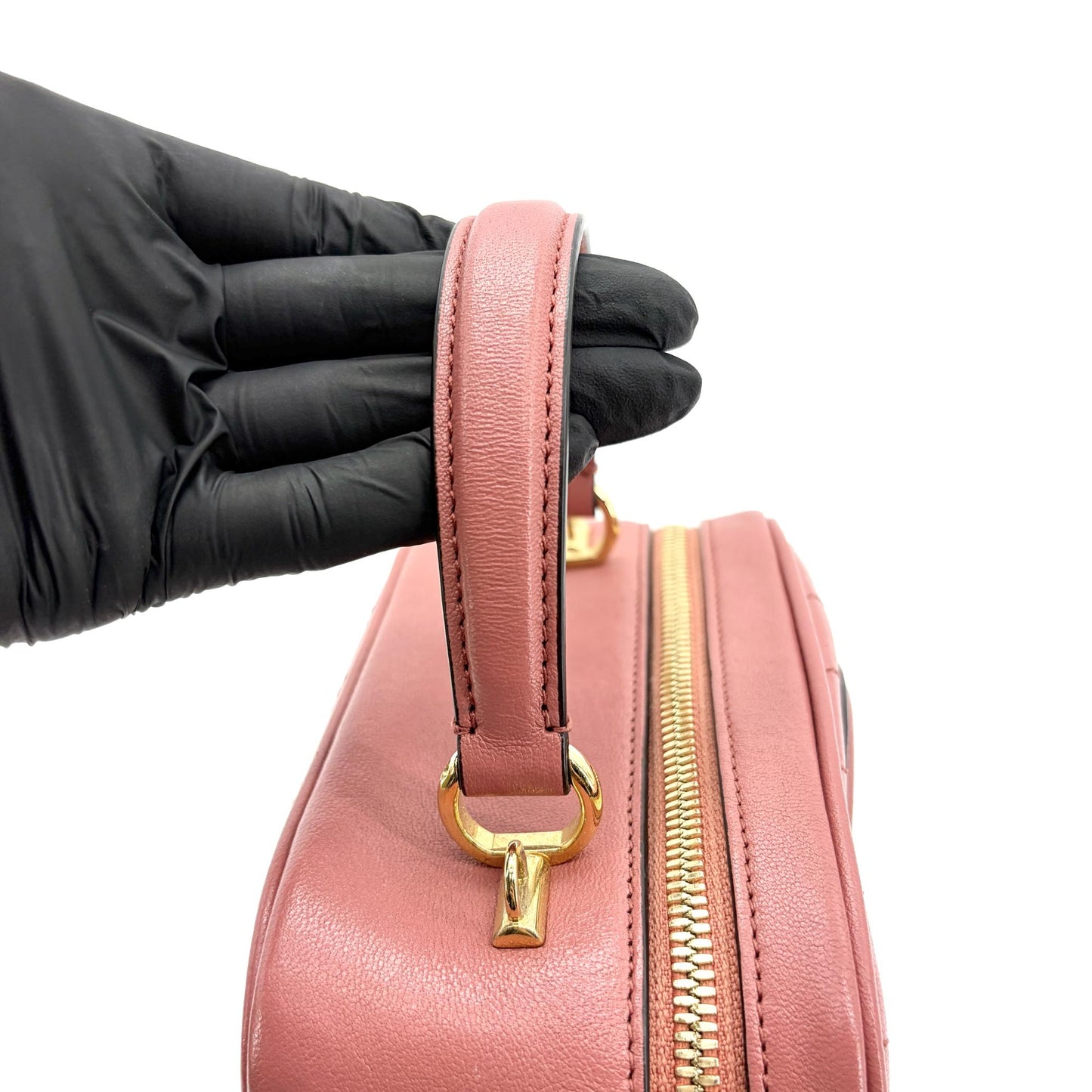 Gucci Blondie Small Matelassé Top Handle Bag Pink