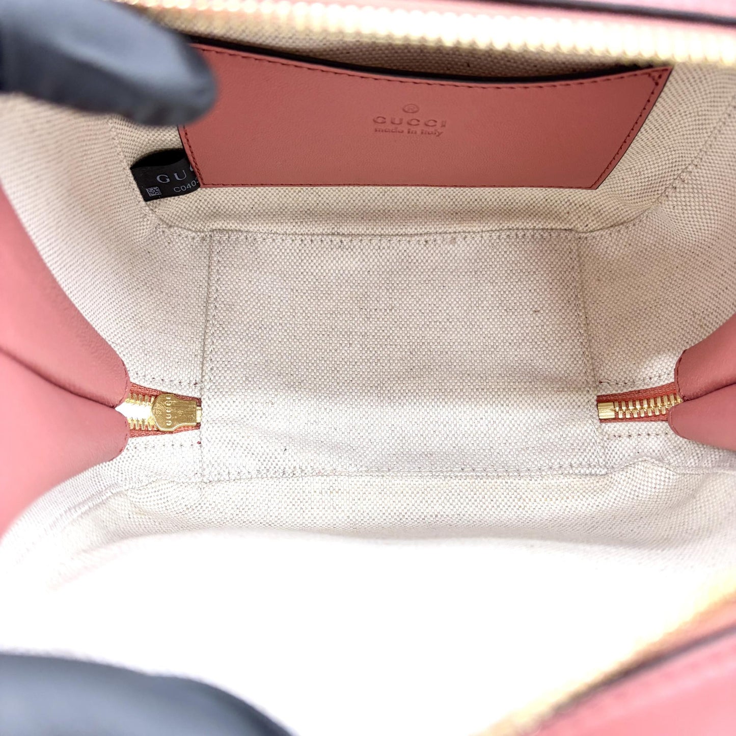 Gucci Blondie Small Matelassé Top Handle Bag Pink
