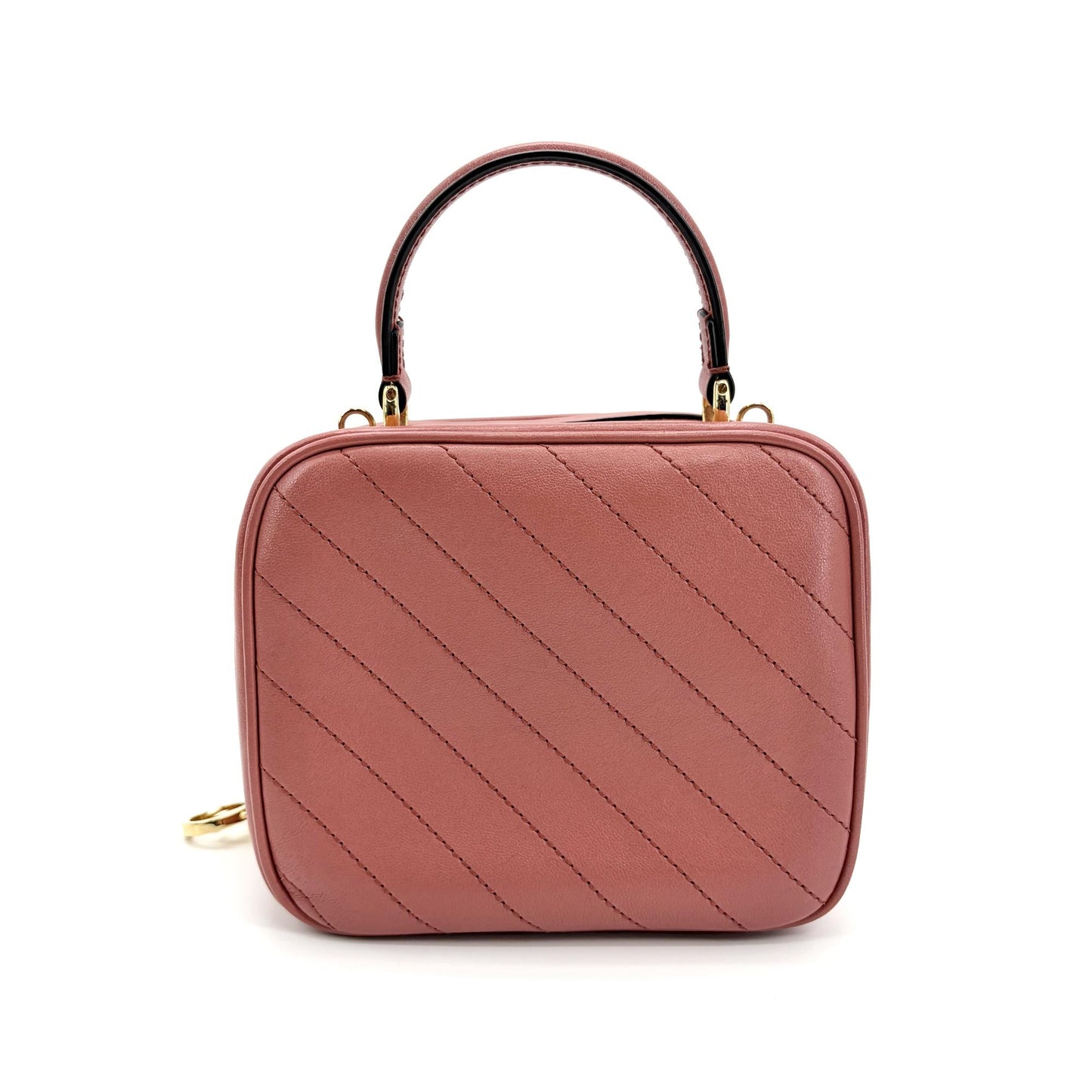 Gucci Blondie Small Matelassé Top Handle Bag Pink