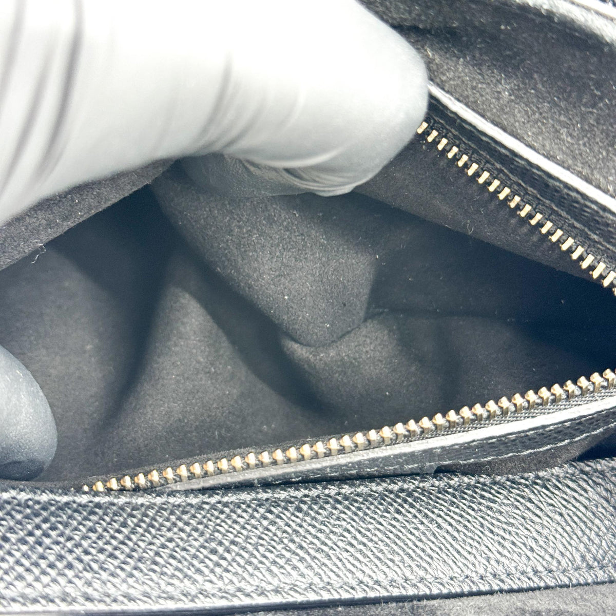 Dior Medium Saddle Bag Grained Calfskin Black Gold Hardware
