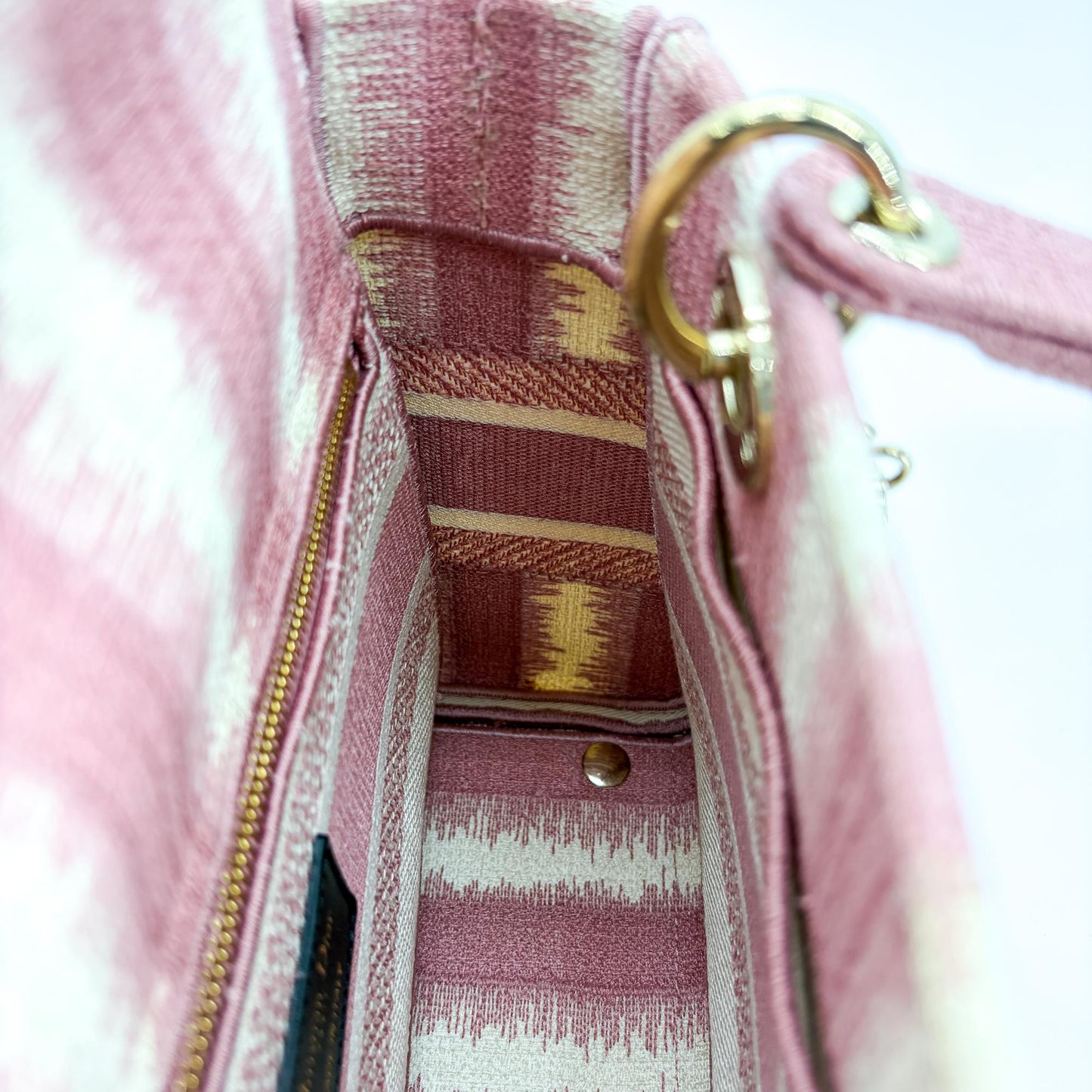 Dior Medium Lady Delight Pink Icart Canvas