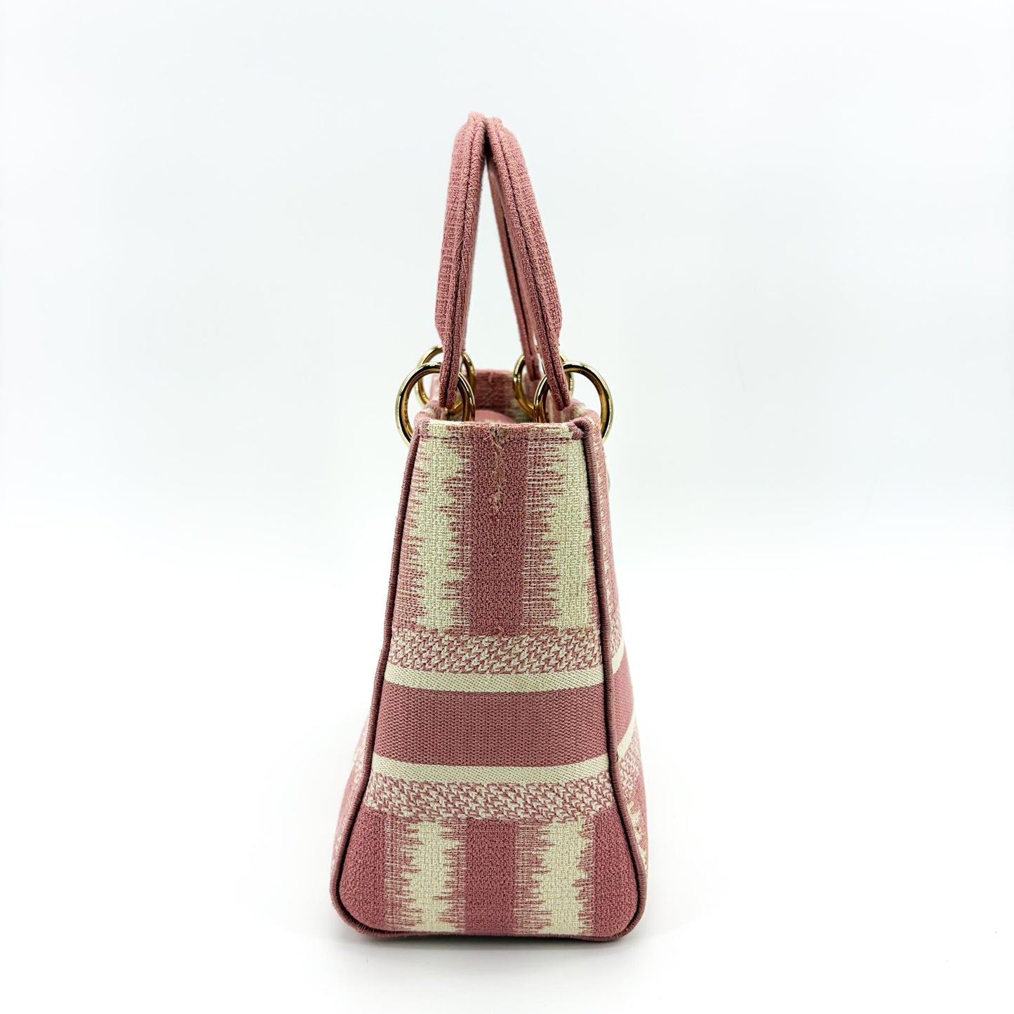 Dior Medium Lady Delight Pink Icart Canvas