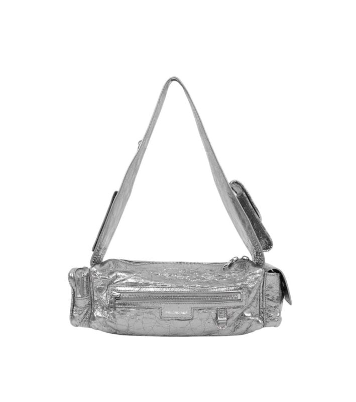 Balenciaga Silver Super Vigi XS