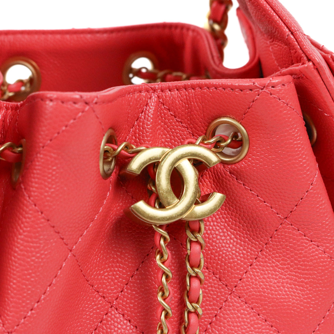 Chanel Pink Mini Caviar 25 Bag