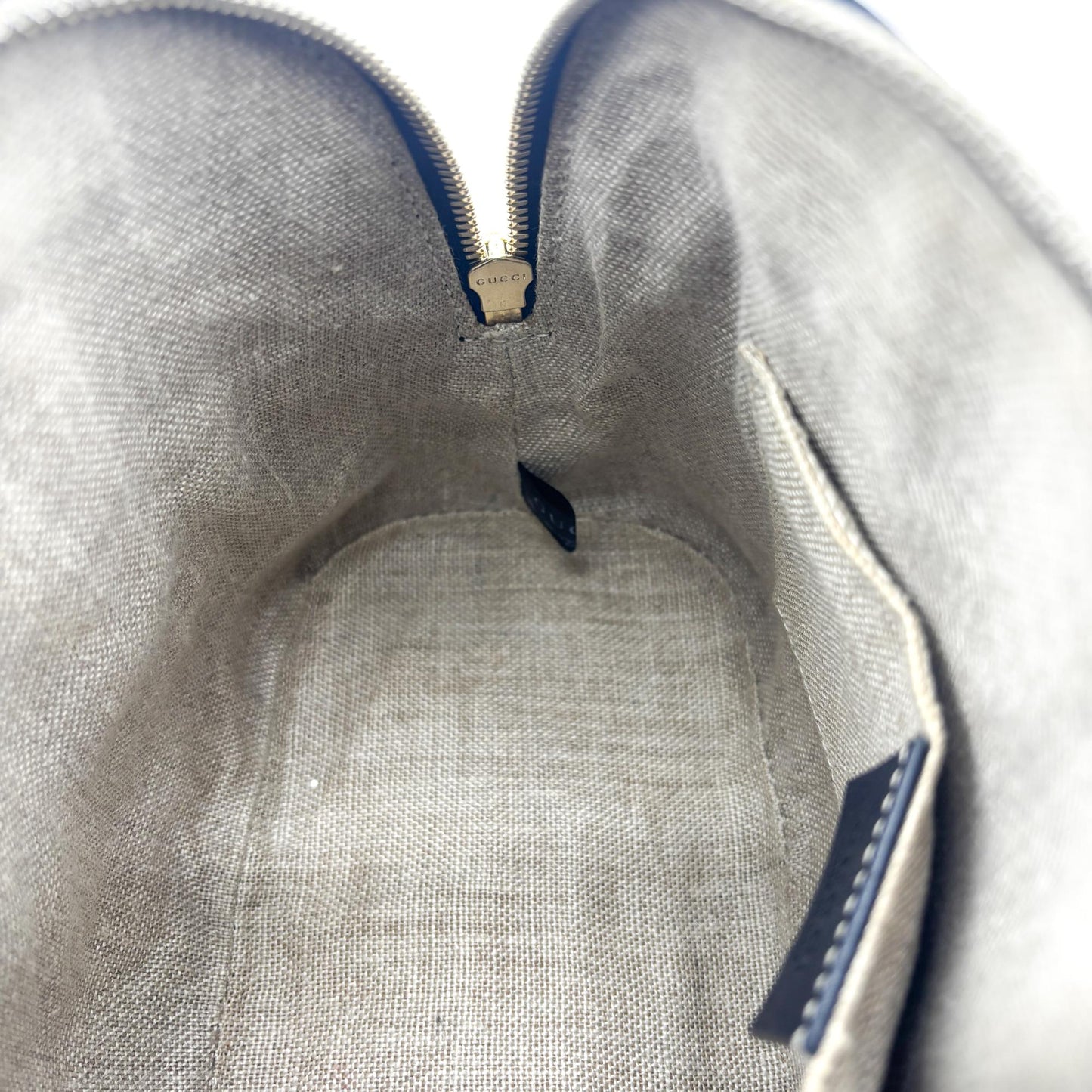 Gucci Microguccissima Mini Dome Shoulder Bag Navy