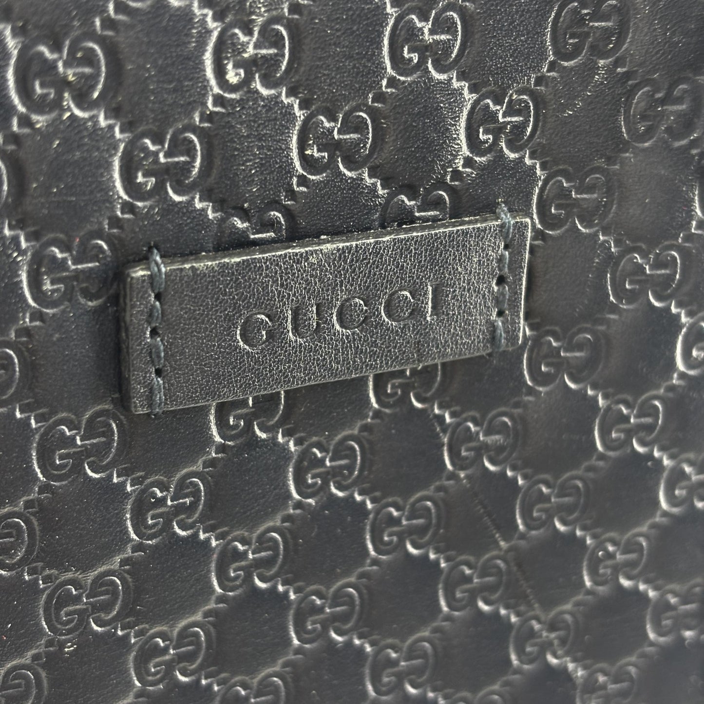 Gucci Microguccissima Mini Dome Shoulder Bag Navy