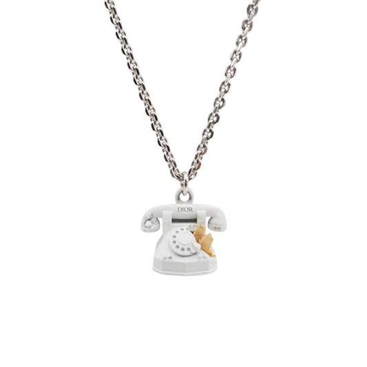 Dior X Daniel Arsham Telephone Necklace