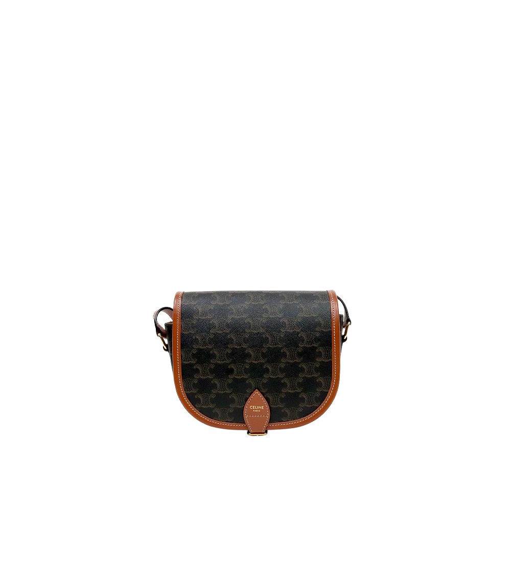 Céline Medium Triomphe Folco Shoulder Bag