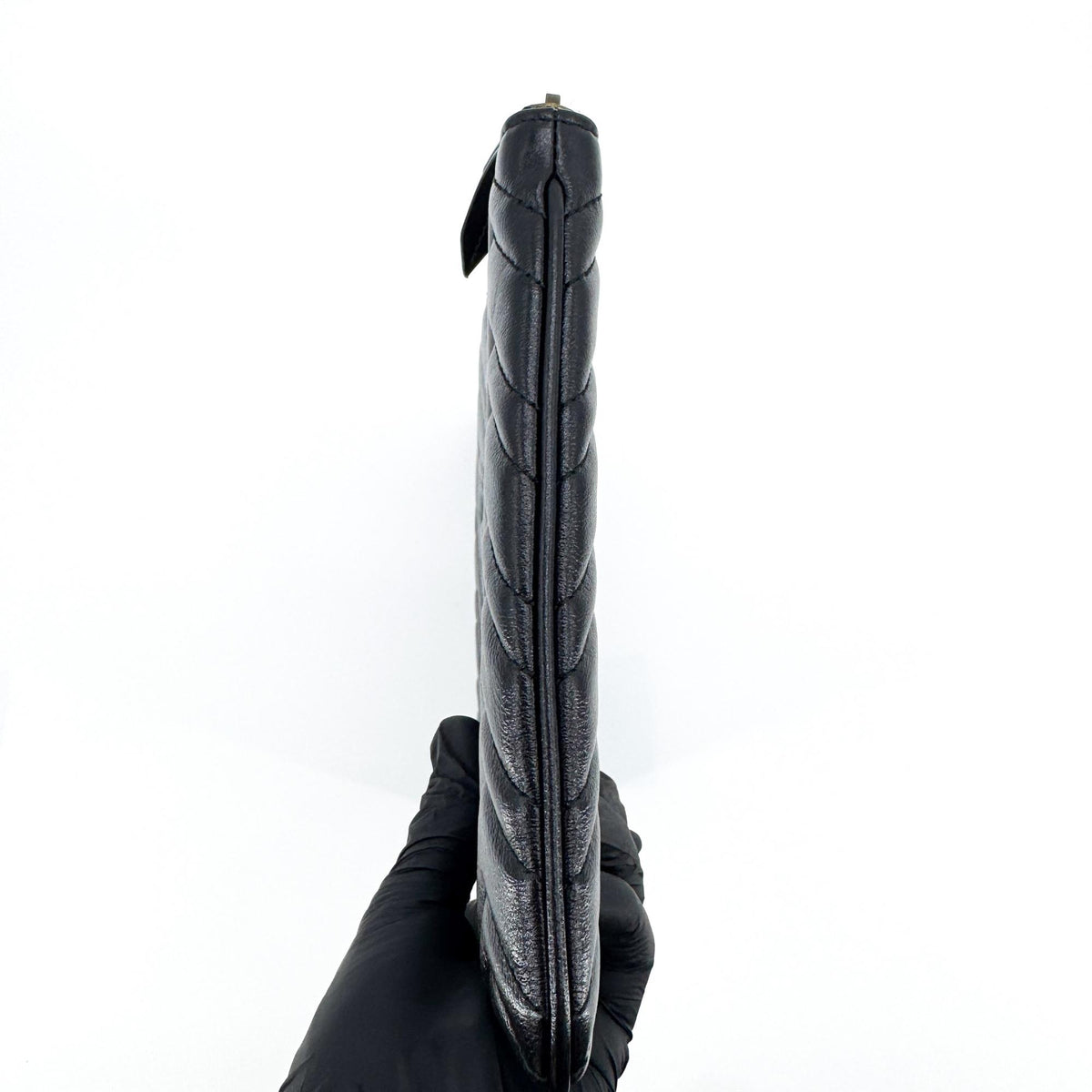 Gucci GG Marmont Matelassé Leather Clutch Black