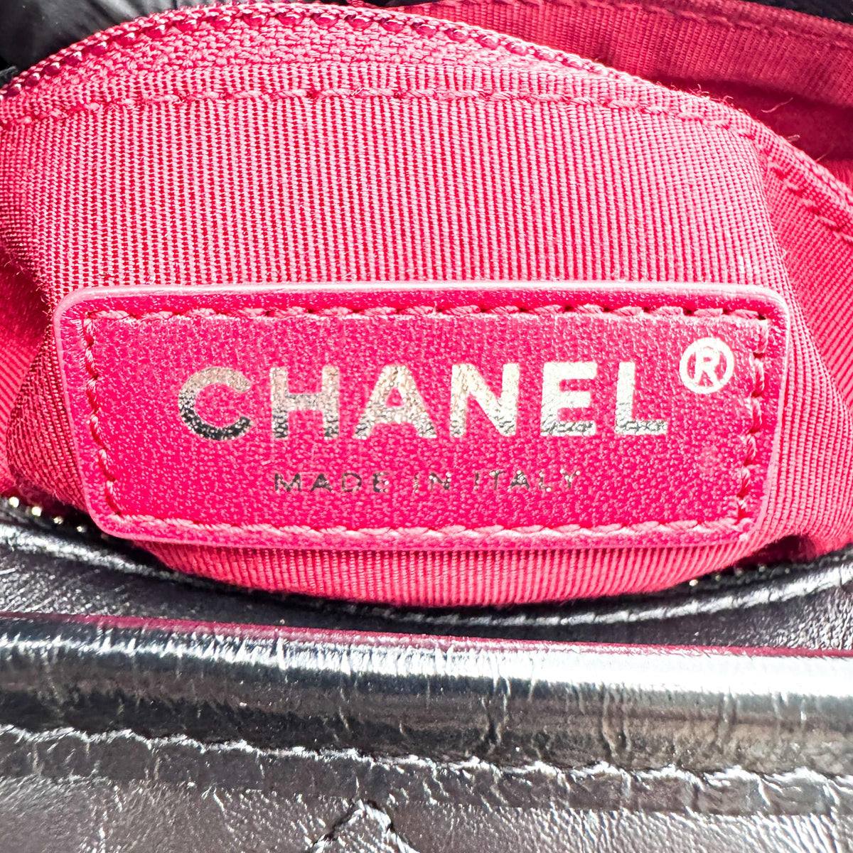 Chanel Gabrielle Small Hobo Bag Vintage Calfskin Black