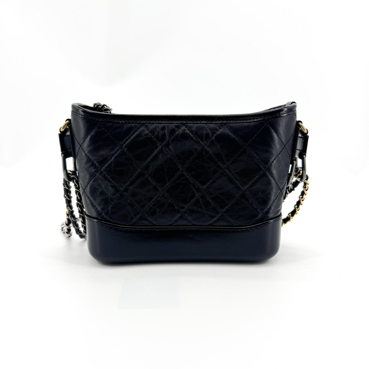 Chanel Gabrielle Small Hobo Bag Vintage Calfskin Black