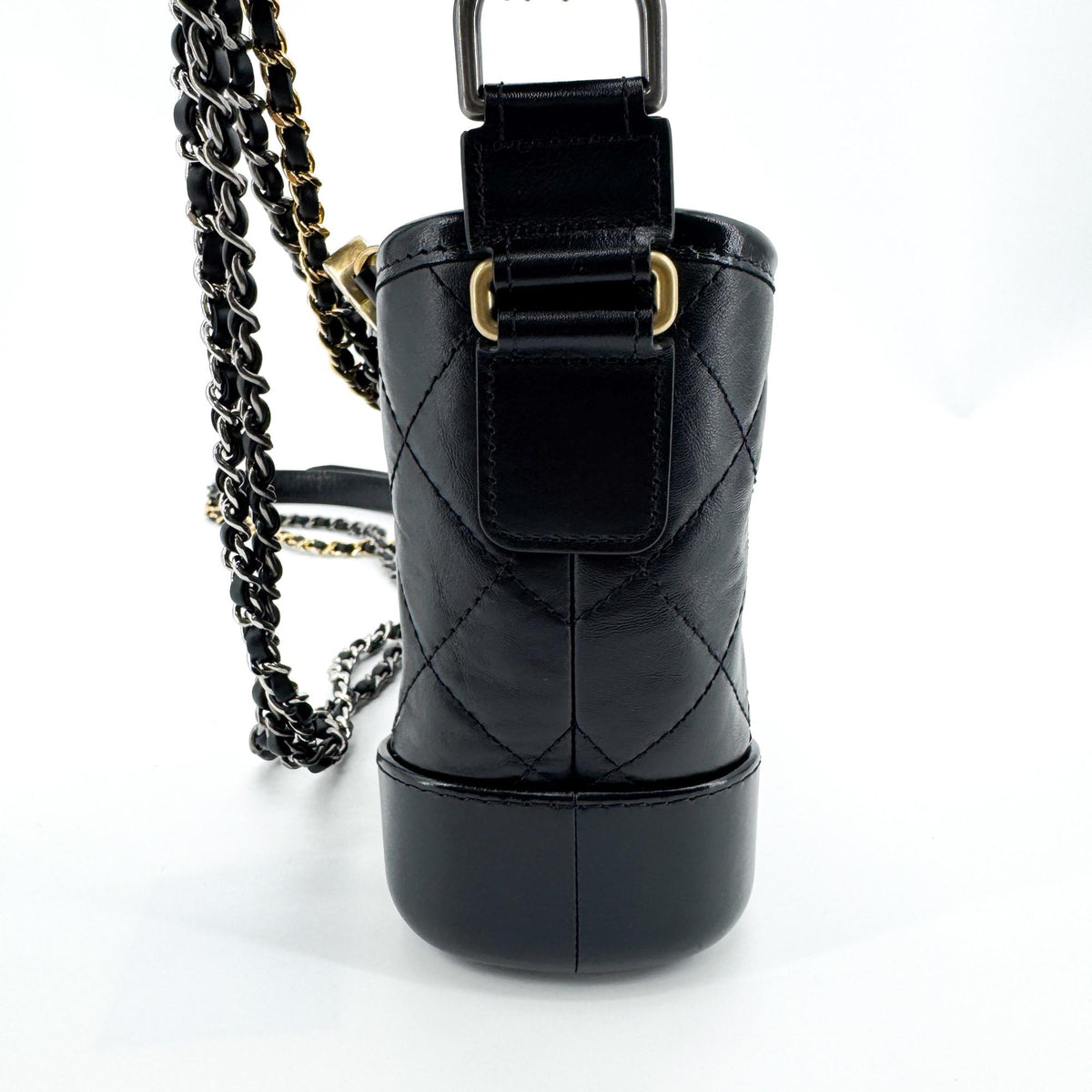 Chanel Gabrielle Small Hobo Bag Vintage Calfskin Black