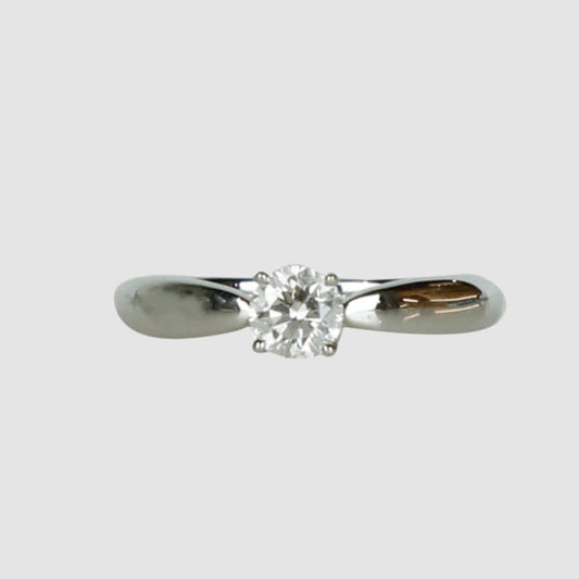 9 Diamond Planium Ring 0.33ct