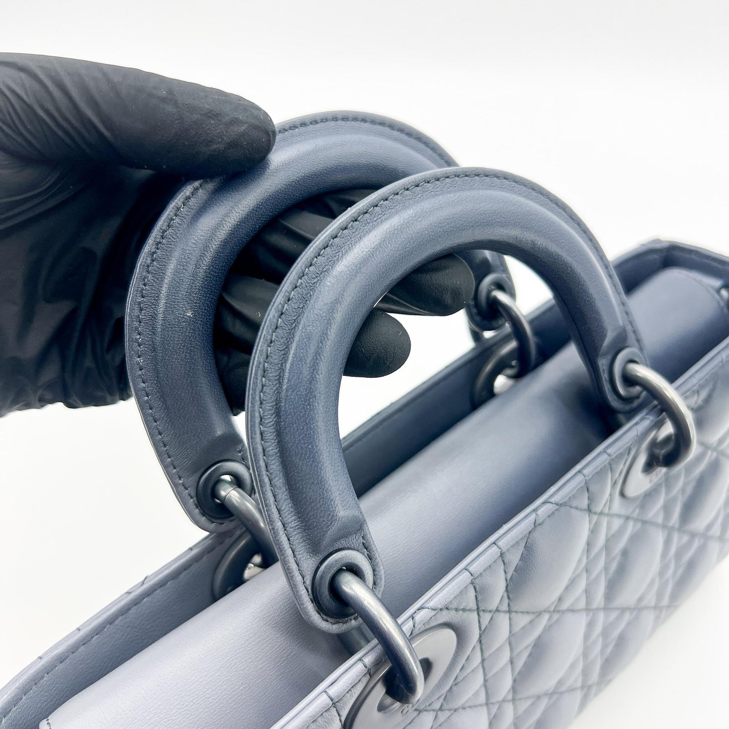 Dior Lady Dejoy Bag Medium Gradient Navy