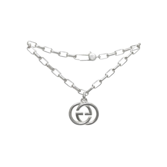Gucci Interlocking G Silver Bracelet