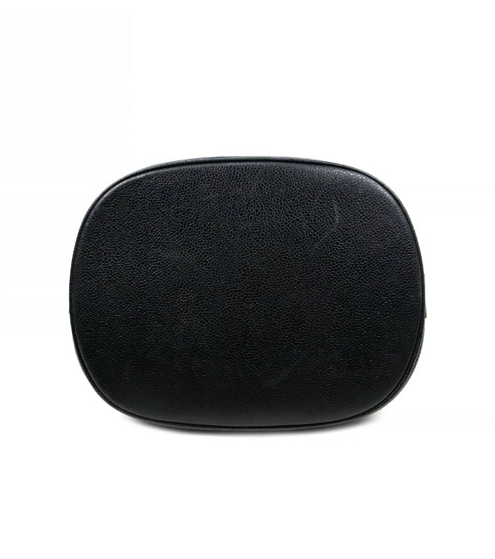 Chanel Black Caviar Triple C Bucket Bag