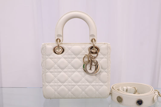 Lady My ABC Small Latte Tote Shoulder Bag M0532OCAL