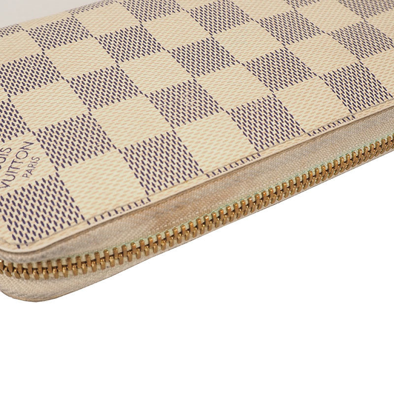 Louis Vuitton N60029 Damier Azur Zippy Long Wallet