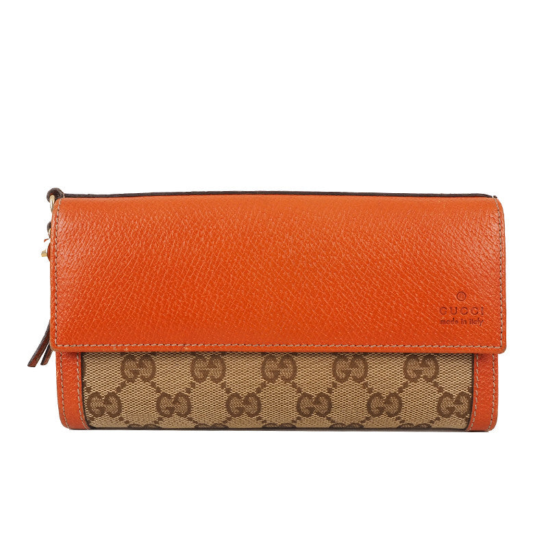 Gucci 323396 Jacquard Long Wallet