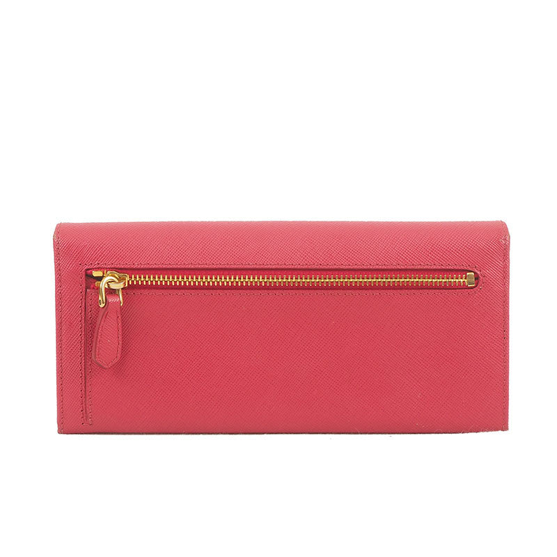 Prada 1M1132 Saffiano long wallet