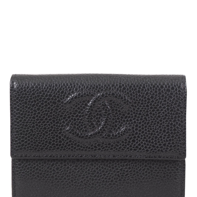 Chanel Small Flap Caviar Timeless Wallet