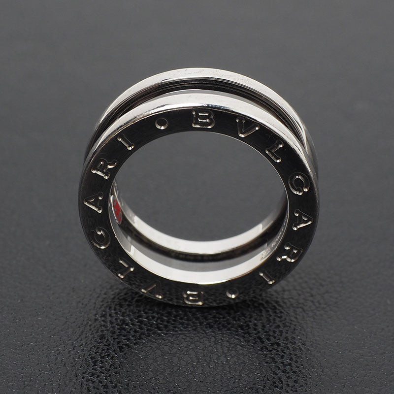 Bulgari Silver Ceramic Save the Children Ring