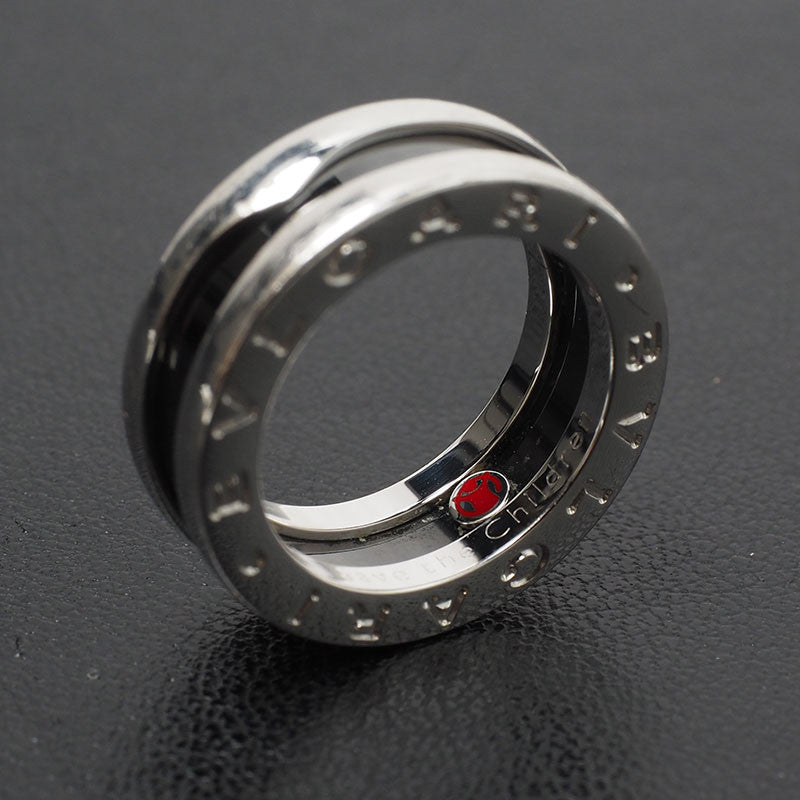 Bulgari Silver Ceramic Save the Children Ring