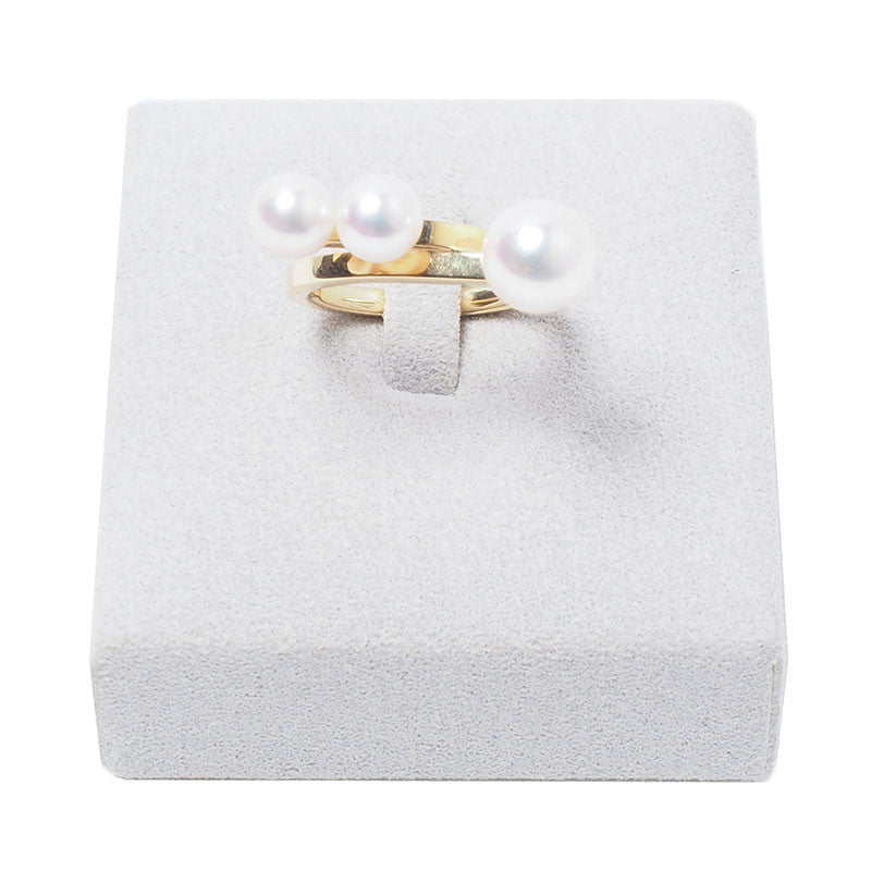 Tasaki Yellow Gold Balance Pearl Ring