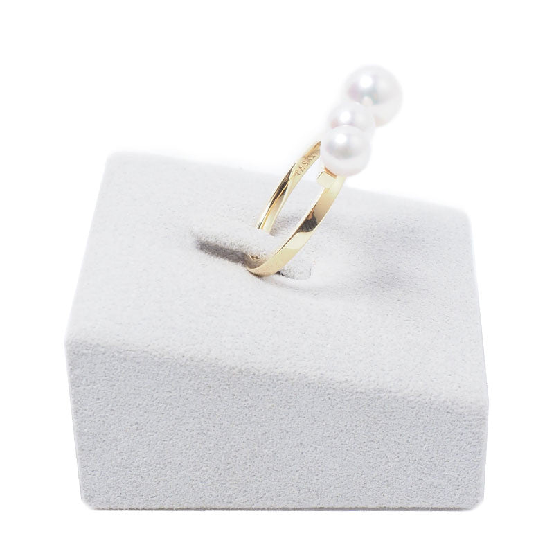 Tasaki Yellow Gold Balance Pearl Ring