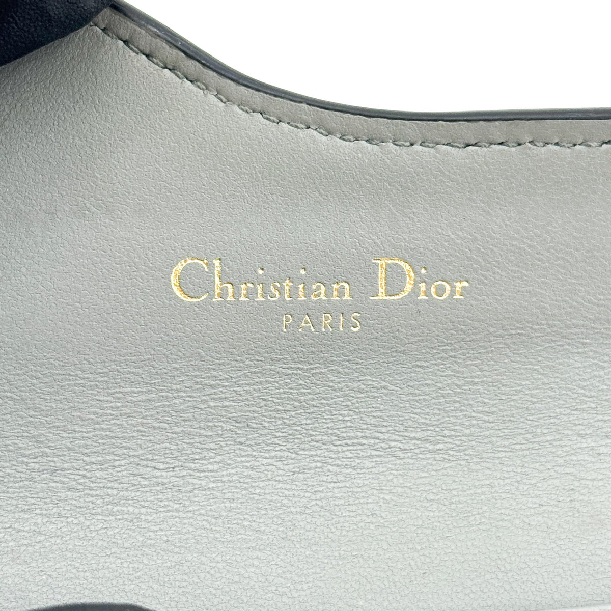 Dior Saddle Lotus Wallet Grey
