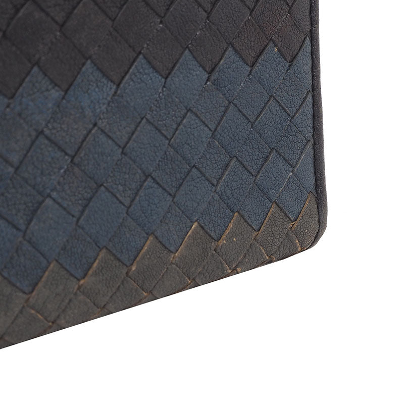 Bottega Veneta Intrecciato VN Zip Around Long Wallet