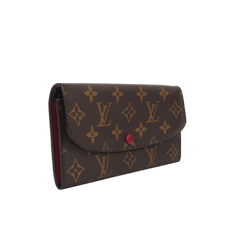 Louis Vuitton M60697 Monogram Emilie long wallet